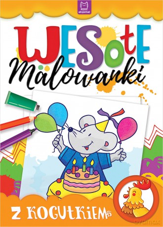 Wesołe malowanki z kogutkiem [KSIĄŻKA]