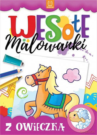 Wesołe malowanki z owieczką [KSIĄŻKA]