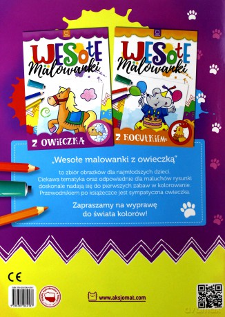 Wesołe malowanki z owieczką [KSIĄŻKA]