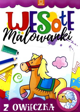 Wesołe malowanki z owieczką [KSIĄŻKA]