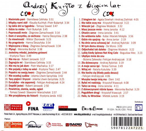Andrzej Kuryło - z biegiem lat [2CD]