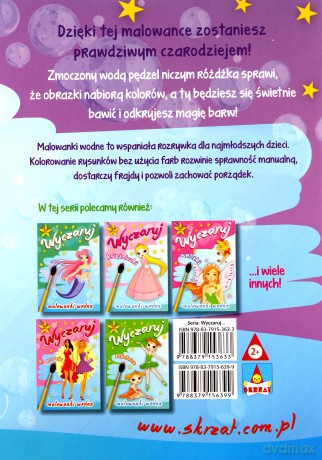 Wyczaruj kucyki. Malowanki wodne [KSIĄŻKA]