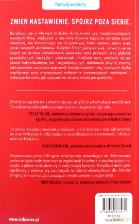 Zmień perspektywę i otwórz się na innych. Wprowadź zmiany w życiu i w pracy [KSIĄŻKA]