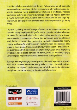 Życiorys własny przestępcy - Urke Nachalnik [KSIĄŻKA]