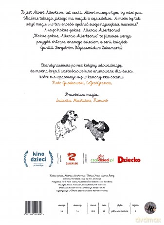 Hokus-pokus, Albercie Albertsonie [DVD]