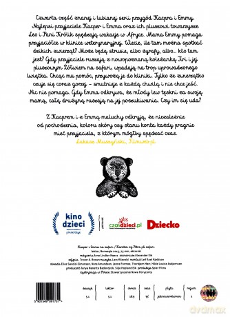Kacper i Emma na safari [DVD]