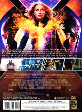 X-Men: Mroczna Phoenix (booklet) [DVD]