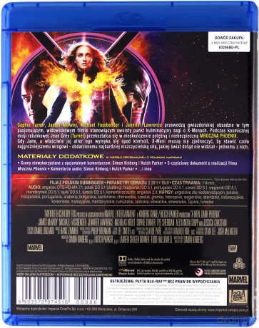 X-Men: Mroczna Phoenix [Blu-Ray]
