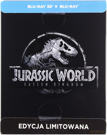 Jurassic World: Upadłe królestwo (steelbook) [Blu-Ray 3D]+[Blu-Ray]