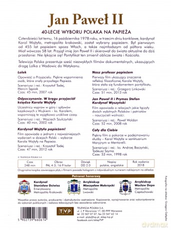 Jan Paweł II. 40 - lecie wyboru Polaka na Papieża. Część I [2DVD]