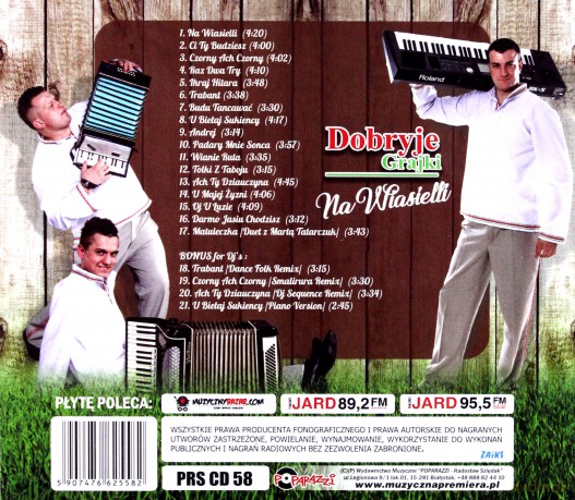 Dobryje Grajki: Na Wiasielli [CD]