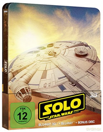 Han Solo: Gwiezdne wojny - historie (steelbook) [Blu-Ray 3D]+[2xBlu-Ray]
