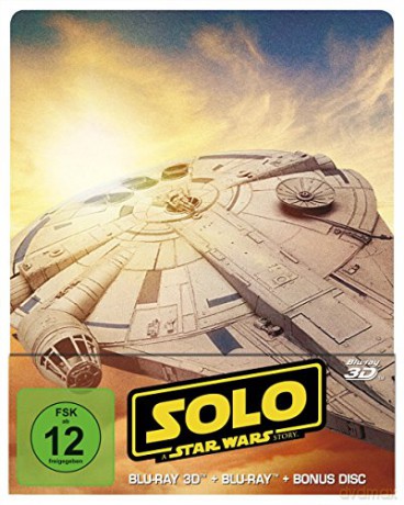 Han Solo: Gwiezdne wojny - historie (steelbook) [Blu-Ray 3D]+[2xBlu-Ray]