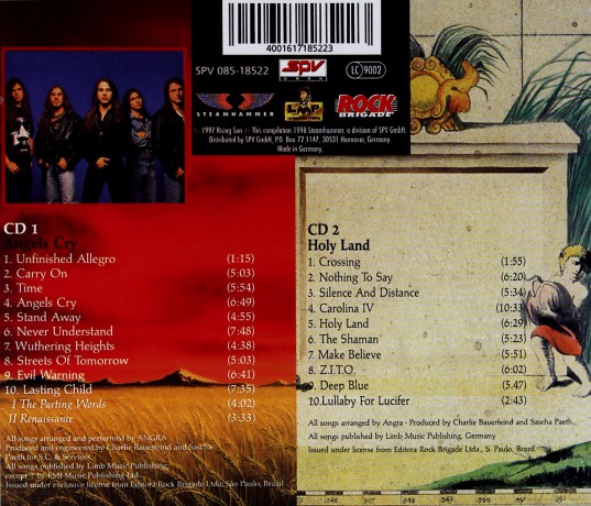 Angra: Angels Cry/Holy Land [2CD]
