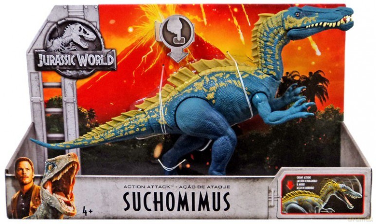 Jurassic World Fallen Kingdom Action Attack Suchomimus [FIGURKA]