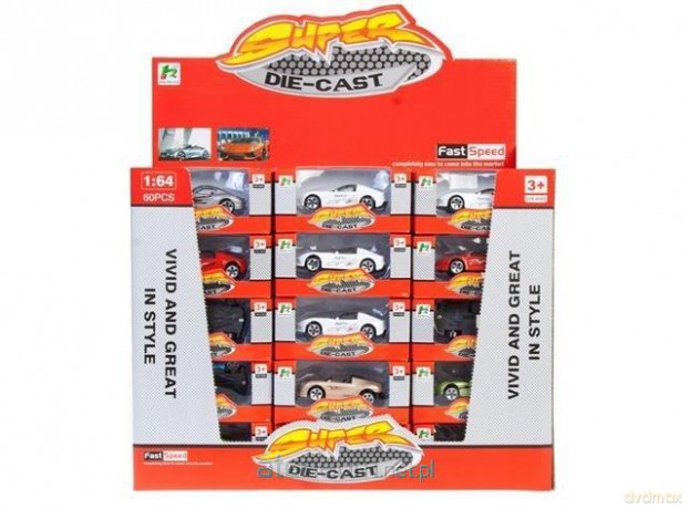 Auto osobowe metalowe mix