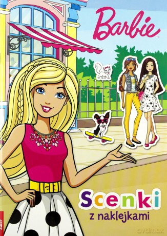 Barbie. Scenki z naklejkami [KSIĄŻKA]