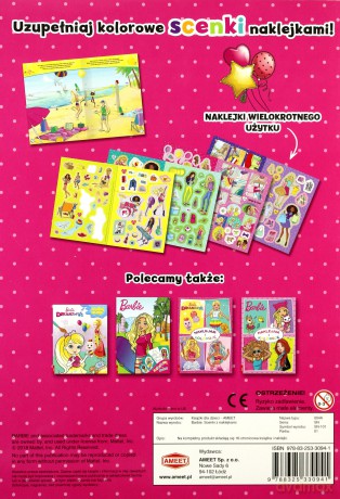 Barbie. Scenki z naklejkami [KSIĄŻKA]