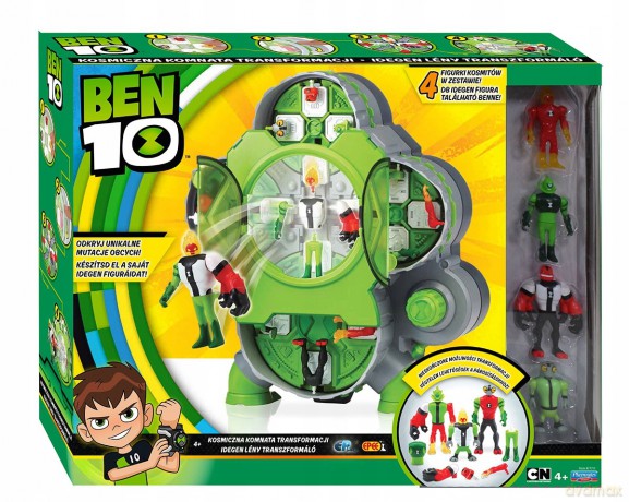 Ben 10 - Kosmiczna Komnata Kreacji + 4 figurki [FIGURKA]