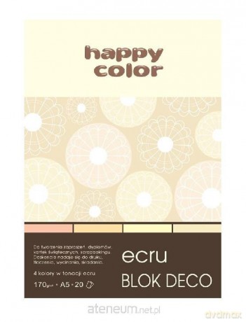 Blok A5/20K Deco Ecru 170 g