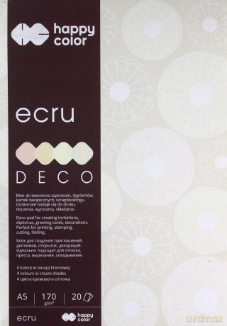Blok A5/20K Deco Ecru 170 g