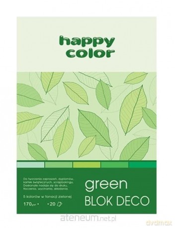 Blok A5/20K Deco Green 170 g