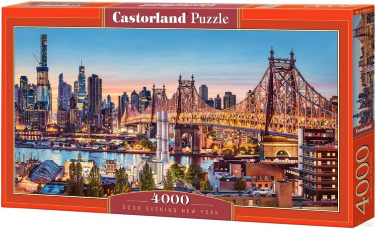 CASTORLAND 4000 el. Dobry wieczór nowy yorku / Good Evening New York [PUZZLE]