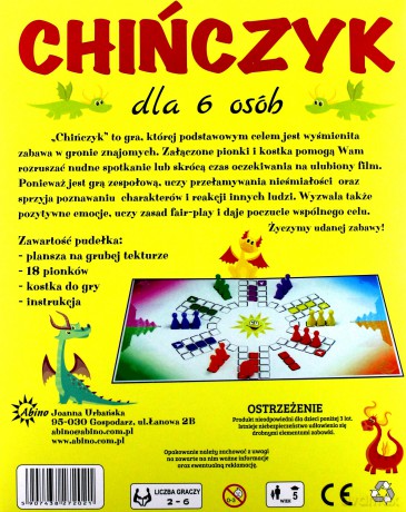 Chińczyk dla 6 osób [GRA PLANSZOWA]