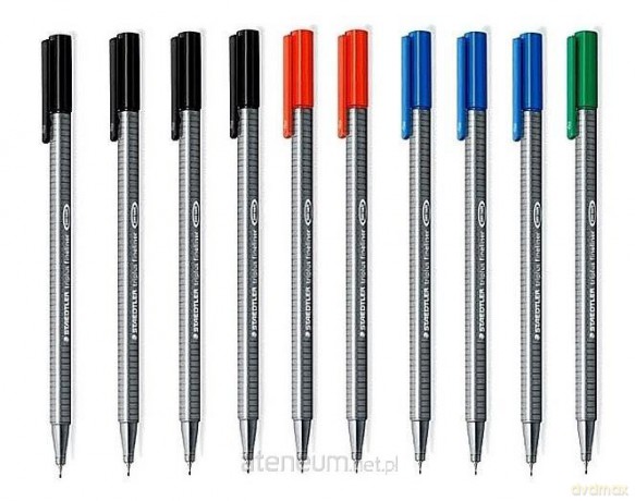 Cienkopis Triplus 0,3mm 4 kolory