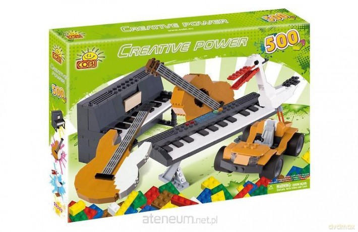 Creative Power 500 klocków + instrukcje [KLOCKI]