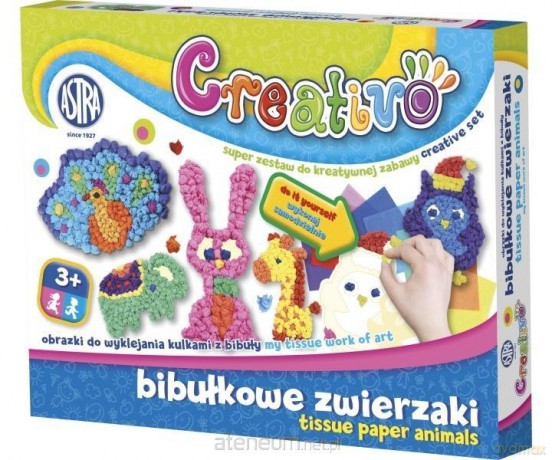 Creativo - Obrazki do wyklejania z bibuły