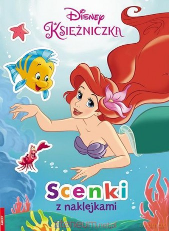 Disney Księżniczka. Scenki z naklejkami [KSIĄŻKA]