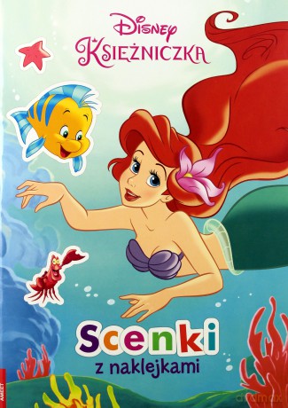 Disney Księżniczka. Scenki z naklejkami [KSIĄŻKA]