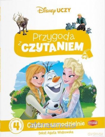 Disney Uczy. Przygoda z Czytaniem 4 Kraina lodu [KSIĄŻKA]