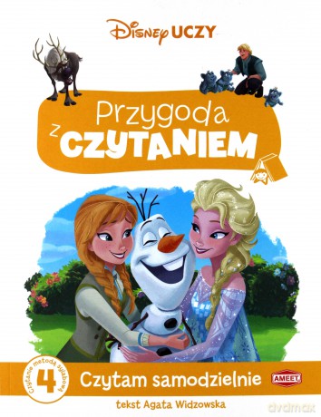 Disney Uczy. Przygoda z Czytaniem 4 Kraina lodu [KSIĄŻKA]