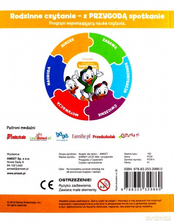 Disney Uczy. Przygoda z Czytaniem. Mickey Mouse [KSIĄŻKA]