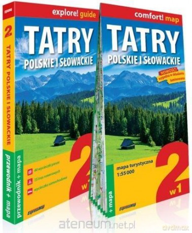 Explore! guide Tatry Polskie i Słowackie 2w1 [KSIĄŻKA]