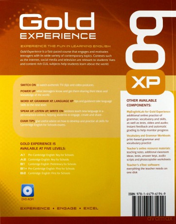 Gold Experience B1+ podręcznik [KSIĄŻKA]