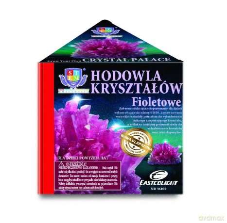 Hodowla kryształów fioletowe