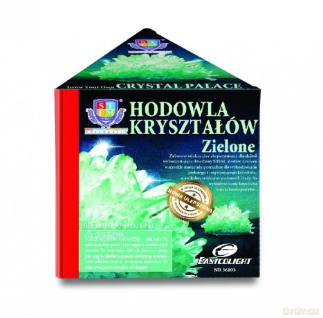 Hodowla kryształów zielone