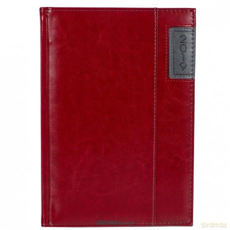 Kalendarz 2019 A5 Standard Plus burgund [KALENDARZ]