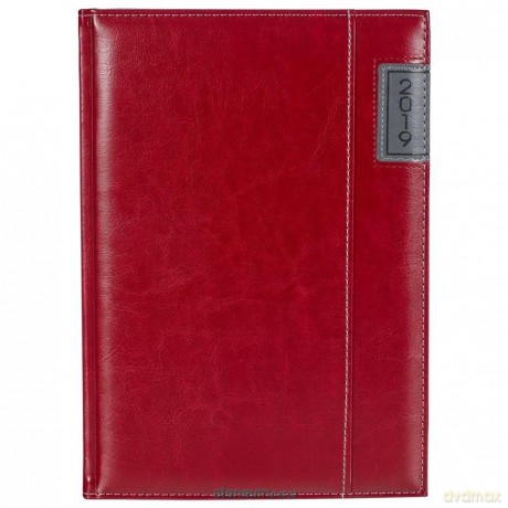 Kalendarz 2019 B5 Standard Plus burgund [KALENDARZ]