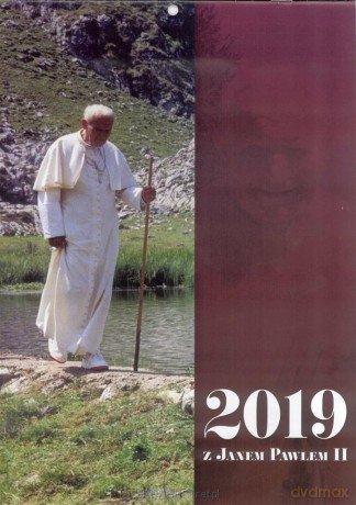 Kalendarz wieloplanszowy 2019 - z Janem Pawłem II [KALENDARZ]