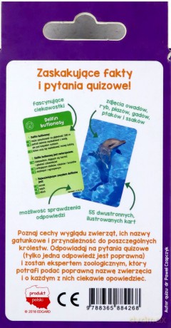 Karty edukacyjne. Quiz Zwierzęta [KARTY]