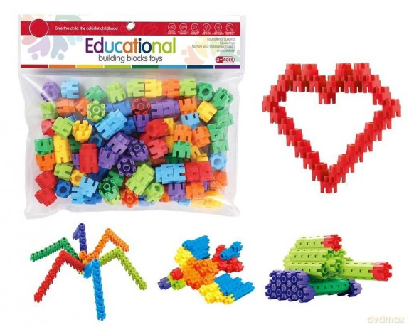 Klocki - puzzle 100 el. [KLOCKI]