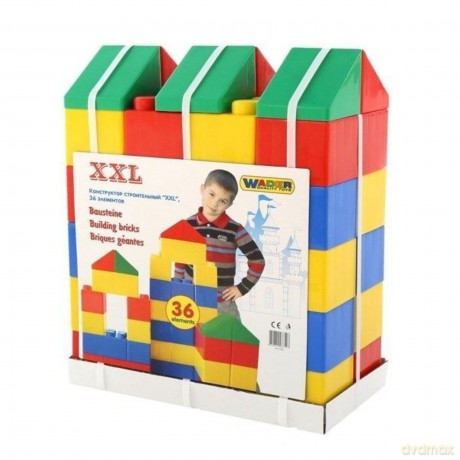 Klocki Budowniczy XXL 36 el. [KLOCKI]