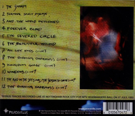At The Gates: Terminal Spirit Disease [CD]