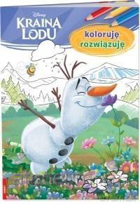 Kraina lodu. Koloruję, rozwiązuję [KSIĄŻKA]