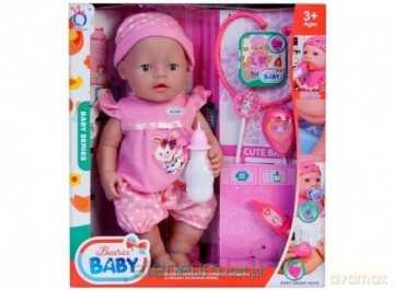 Lalka bobas 40 cm z akcesoriami