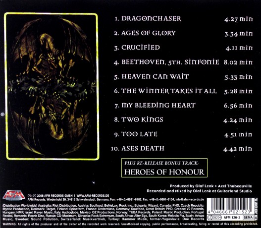 At Vance: Dragonchaser [CD]